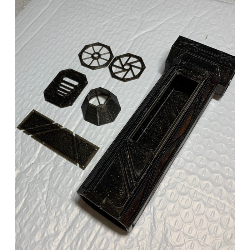 DIY - Bộ vỏ 3D tự chế quạt phản lực mini dùng pin 18650