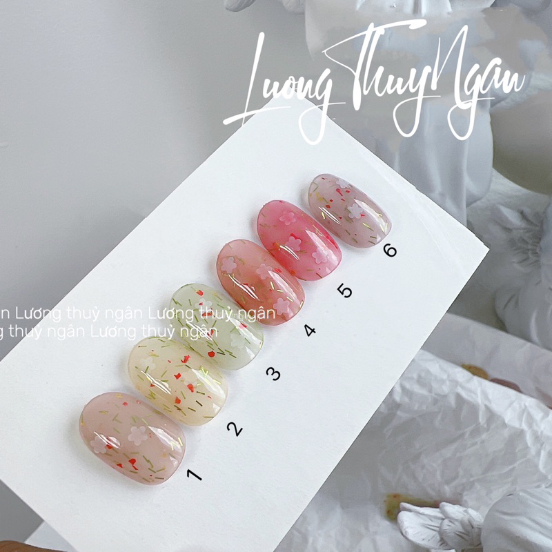 Sơn gel thạch hoa siêu hot chai 15ml