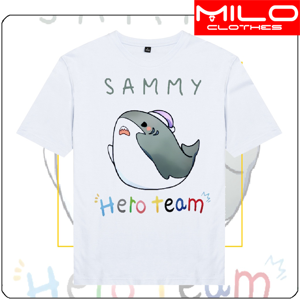 BST ÁO THUN Hero Team simmy vịt siro phong UNISEX PHÔNG TRẮNG TAY NGẮN CÓ SIZE TRẺ EM