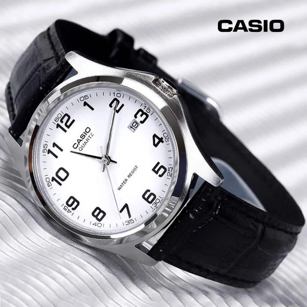 MTP-1183E-7B | Đồng Hồ Casio | Nam | Dây Da | 3 Kim | Chống Nước