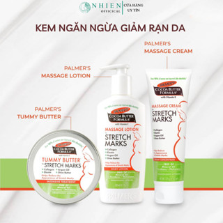 Kem trị rạn da cho bà bầu và mẹ sau sinh, rạn da tuổi dậy thì Palmer's Cream for Stretch Marks