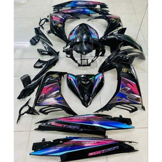  Tem rời ex 135 - 2011 - Mẫu tem LC 7 màu dán xe đen 