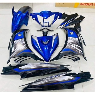 Tem rời ex 135 - 2011 - mẫu tem lc chế xanh trắng đen