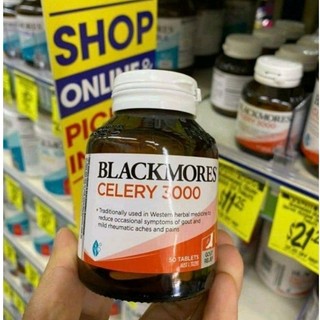 Viên uống hỗ trợ Gout Blackmores Celery 3000