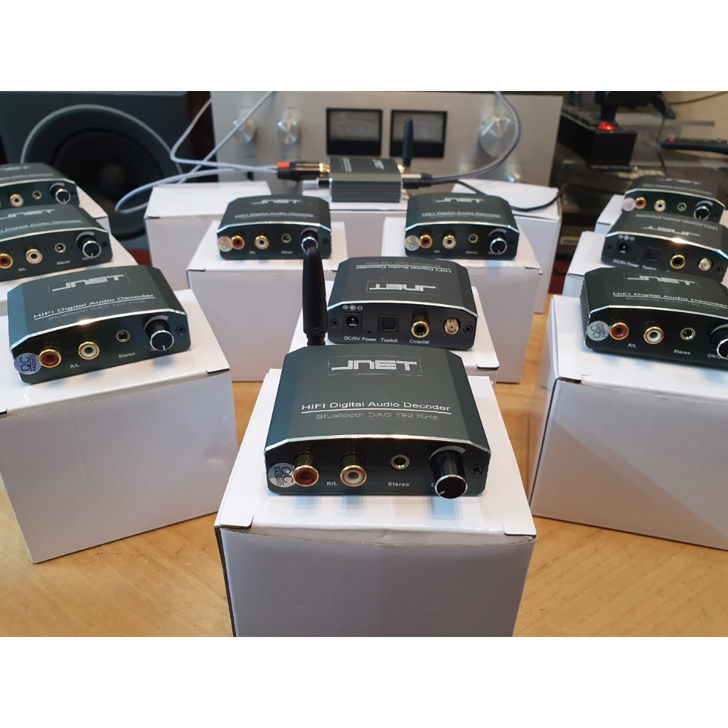 DAC JNET JN-609 - 24Bist - 192khz Hàng Chính Hãng  Bluetooth 5.0 Made In Singapore