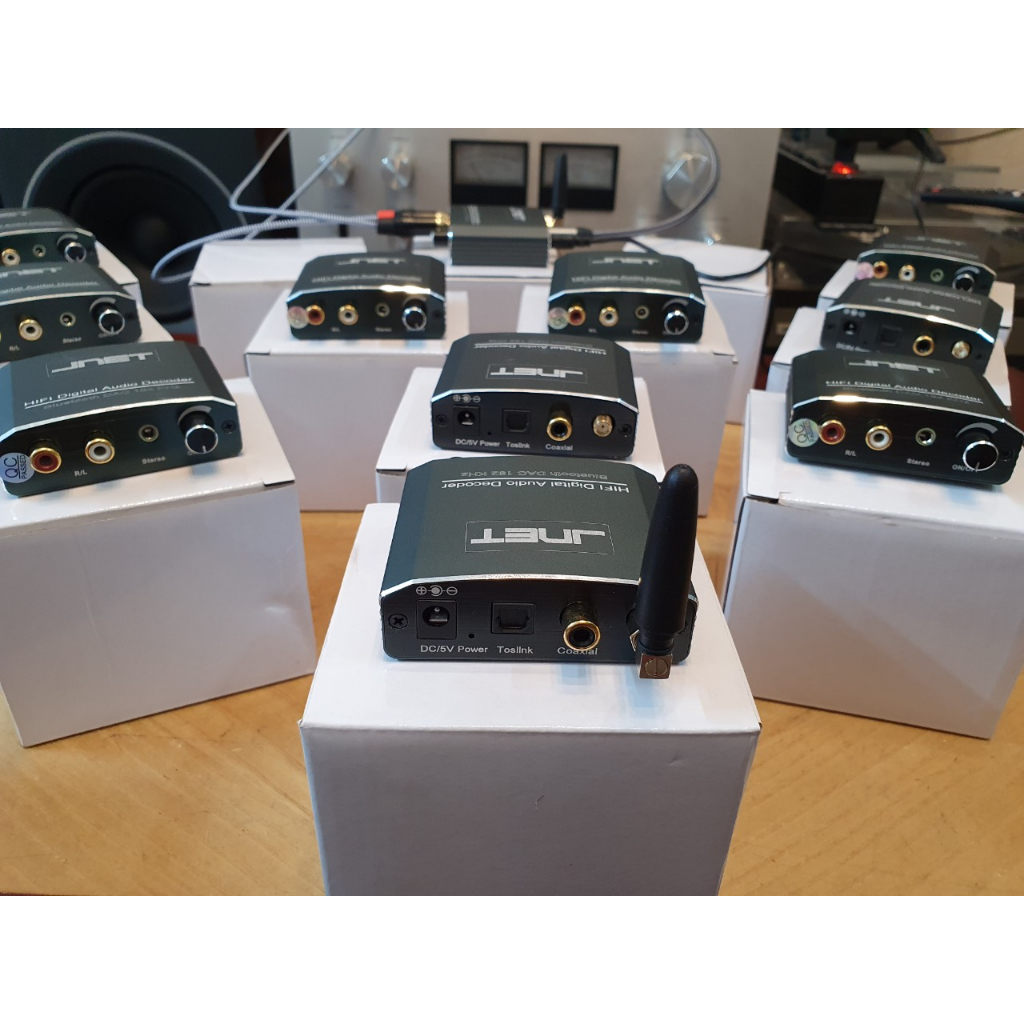 DAC JNET JN-609 - 24Bist - 192khz Hàng Chính Hãng  Bluetooth 5.0 Made In Singapore