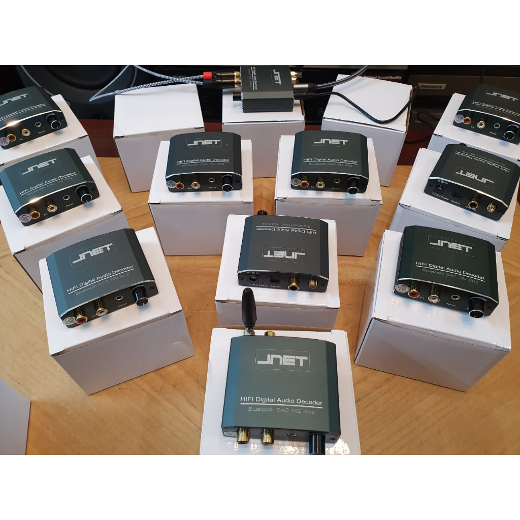 DAC JNET JN-609 - 24Bist - 192khz Hàng Chính Hãng  Bluetooth 5.0 Made In Singapore