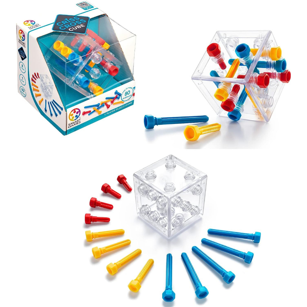 Đồ chơi thông minh Smartgames Thử Thách Criss Cross Cube