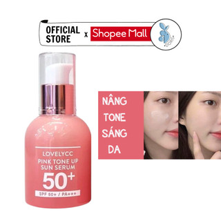 Tinh Chất Chống Nắng Nâng Tone Lovelycc Pink Tone Up Sun 30ml