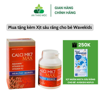 Canxi MK7 Max Bổ Sung Canxi Tảo Đỏ Tự Nhiên Giúp Phát Triển Chiều Cao, Ngăn Ngừa Loãng Xương
