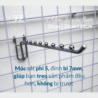 Móc bi cài lưới giá rẻ 20-25-30 cm gia rẻ