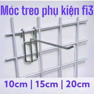 Móc treo lưới vuông, Móc cài lưới sắt , móc treo phụ kiện VT3301-3li nhiều size