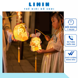 Đèn lồng trung thu 2 mảnh, đèn lồng 2D nhiều mẫu đẹp có đèn có nhạc, lồng đèn cá, lồng đèn nhân vật