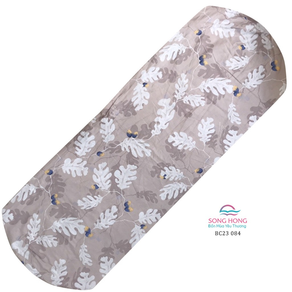 Vỏ gối ôm 38x100 cotton  Sông Hồng