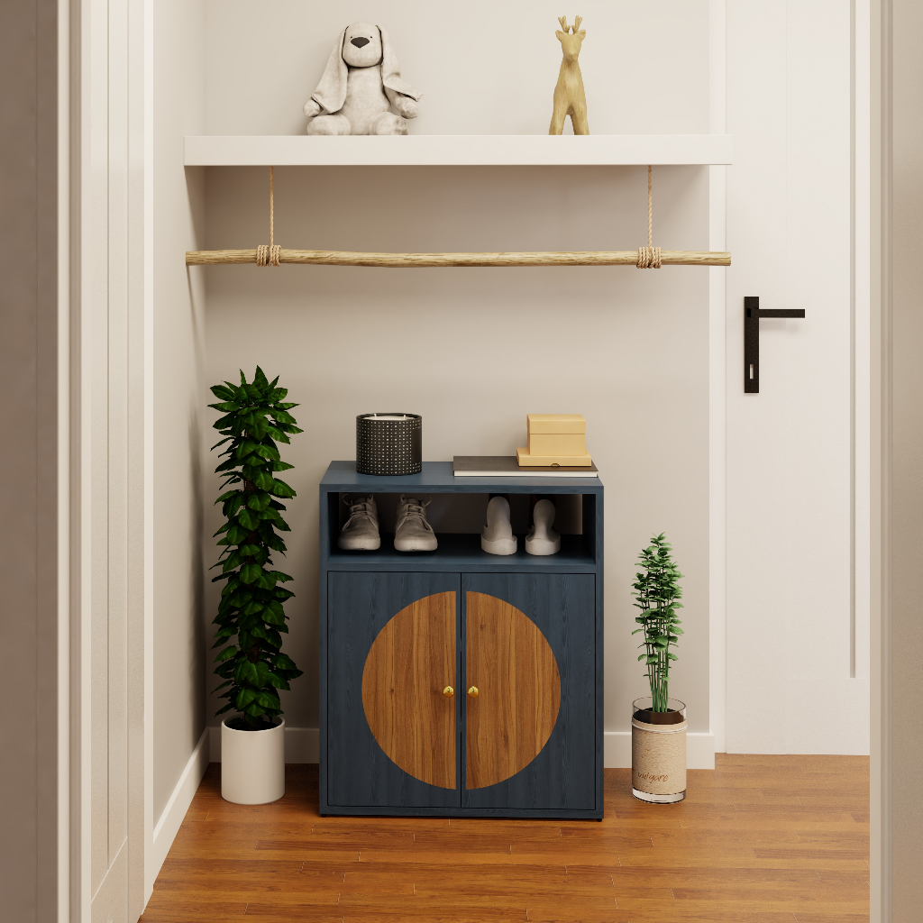 HAPPY FURNITURE , Tủ lưu trữ 2 cửa mở - BANA , TCM_125 , 60cm x 34cm x 70cm