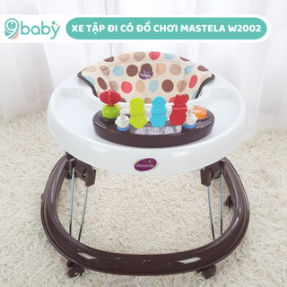 Xe tập đi có đồ chơi cho bé từ 6 tháng Mastela W2002 màu nâu