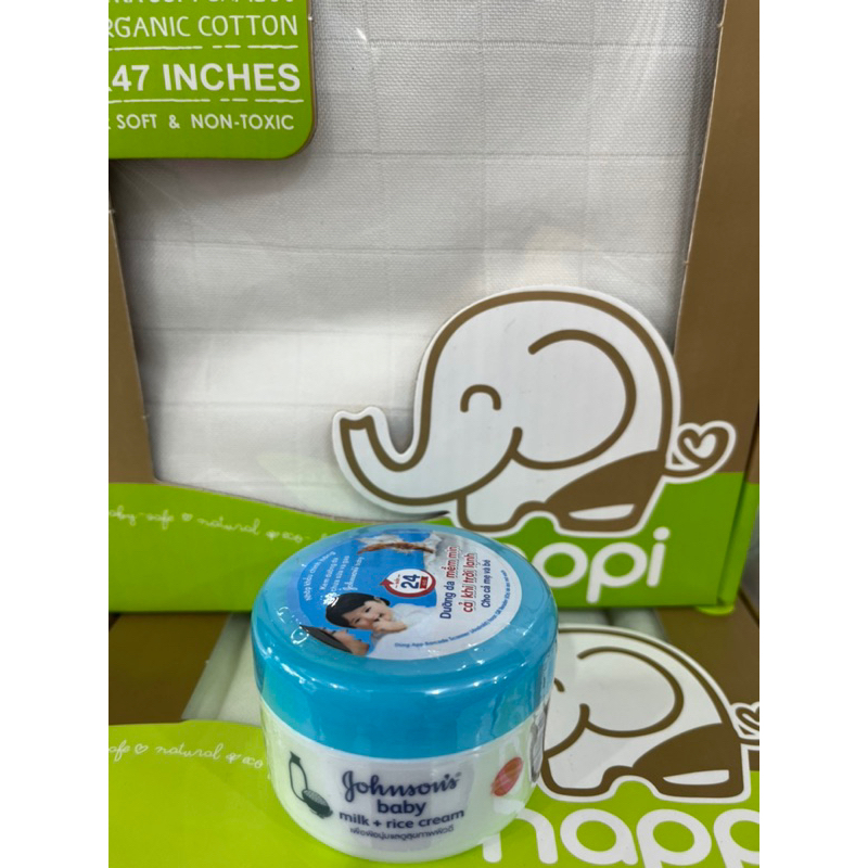 Kem Dưỡng Ẩm Johnson's Baby Cream 50g Cho Bé và Mẹ