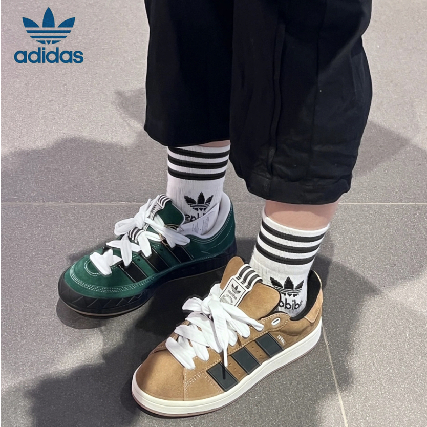 adidas/clover/CAMPUS 00s/mẫu nam nữ/giày thể thao cổ điển/giày trượt ván/IE2175