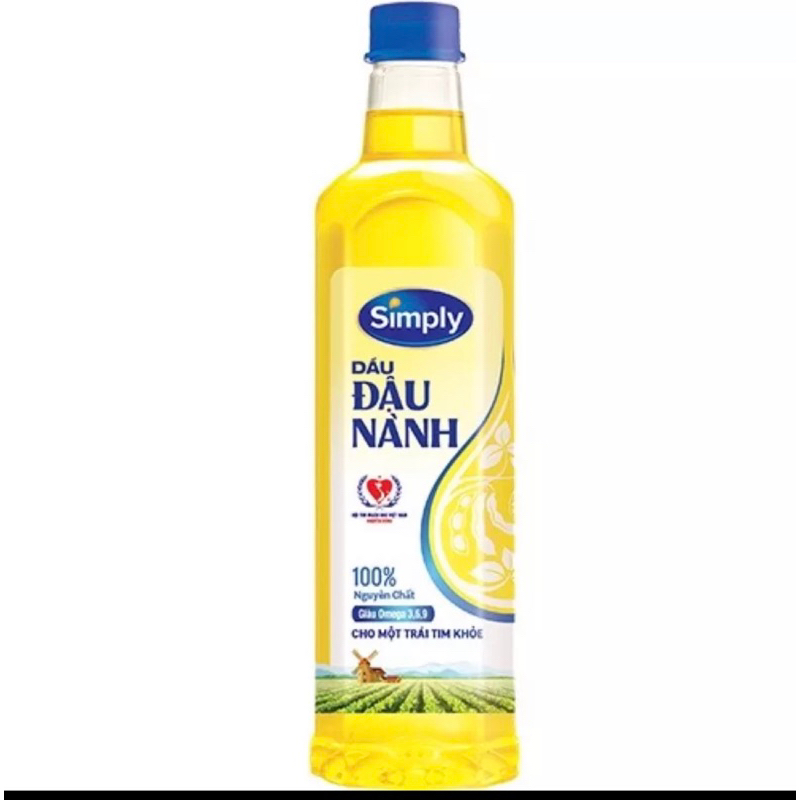 Dầu ăn Simply 1lit