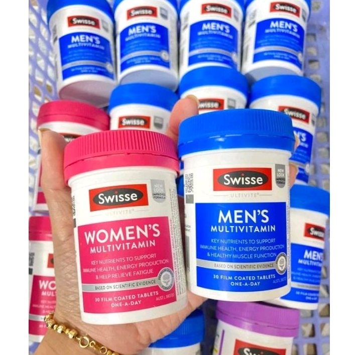 Vitamin tổng hợp Swisse Men and Women Ultivite Multivitamin