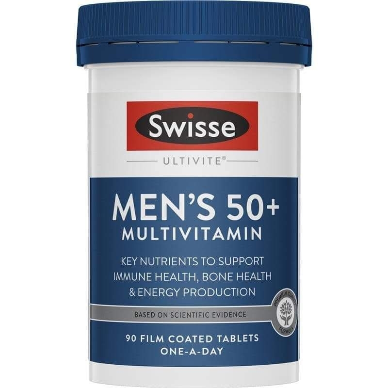 Vitamin tổng hợp Swisse Men & Women Ultivite Multivitamin 50+