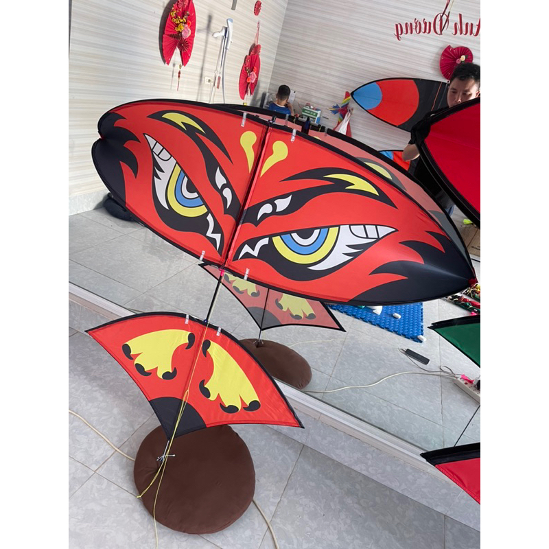 Diều sáo lắp ghép 1m7 hàng nét bao giông ok