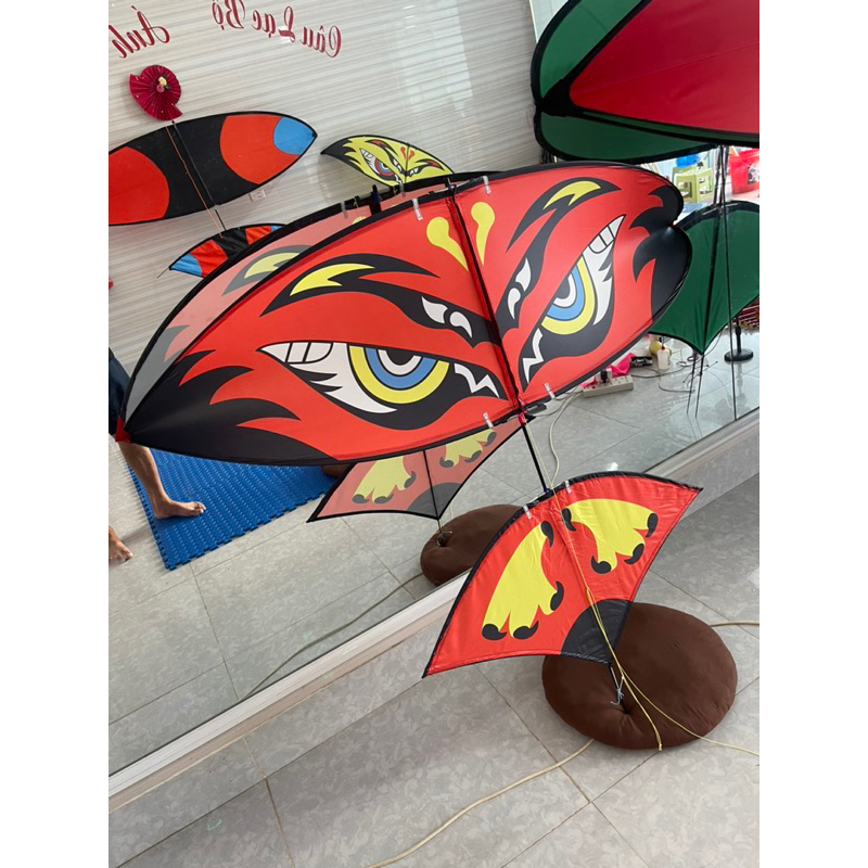 Diều sáo lắp ghép 1m7 hàng nét bao giông ok