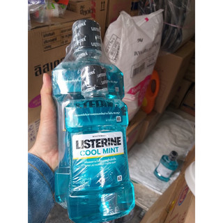 Nước súc miệng listerine 750ml tặng kèm chai 250ml thái lan hàng chuẩn