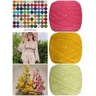 💐sợi cotton việt nam 1mm craft yarn vn 💐