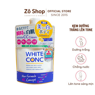 [Nhập khẩu] Kem Nâng Tone Body White Conc Trắng Da, Chống Nước White Conc CC Cream 200g
