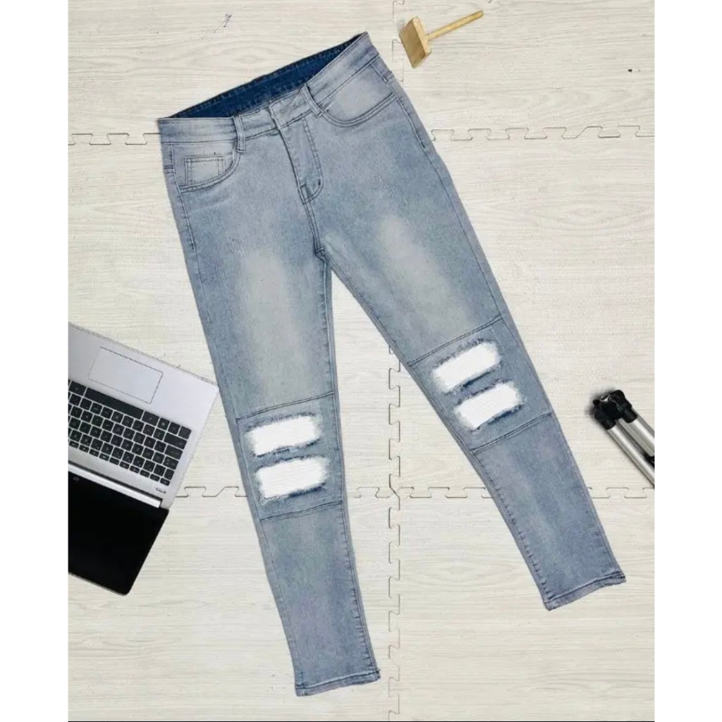 Quần jean nam rách cao cấp mẫu mới nhất hiện nay hàng chuẩn shop NNH8888 tvx37