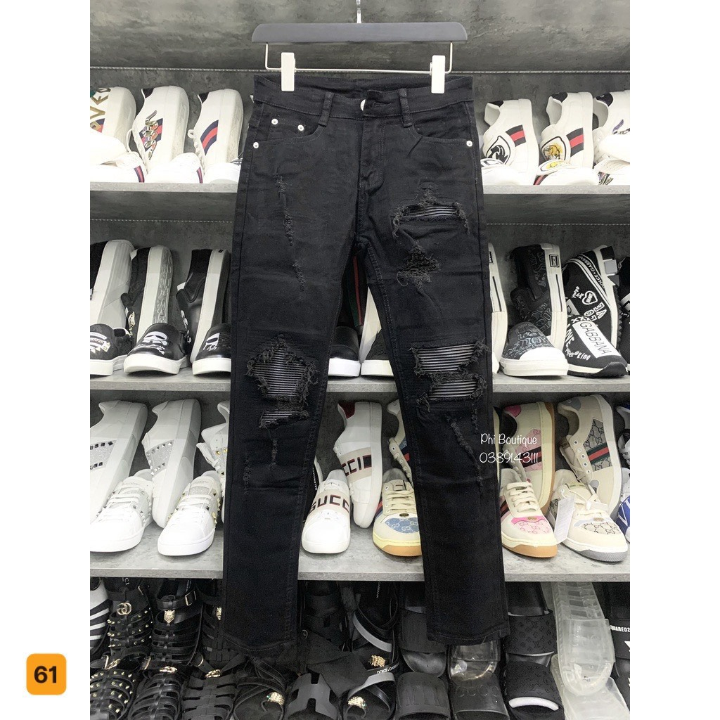 Quần jean nam rách cao cấp mẫu mới nhất hiện nay hàng chuẩn shop NNH8888 tvx37
