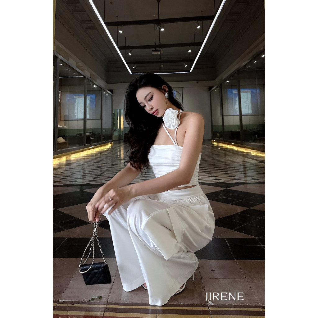 11.11 - 17.11|| BIG SALE UP TO 50% + VC 111K || JIRENE Quần dài LULLABY ống rộng túi hộp năng động trẻ trung