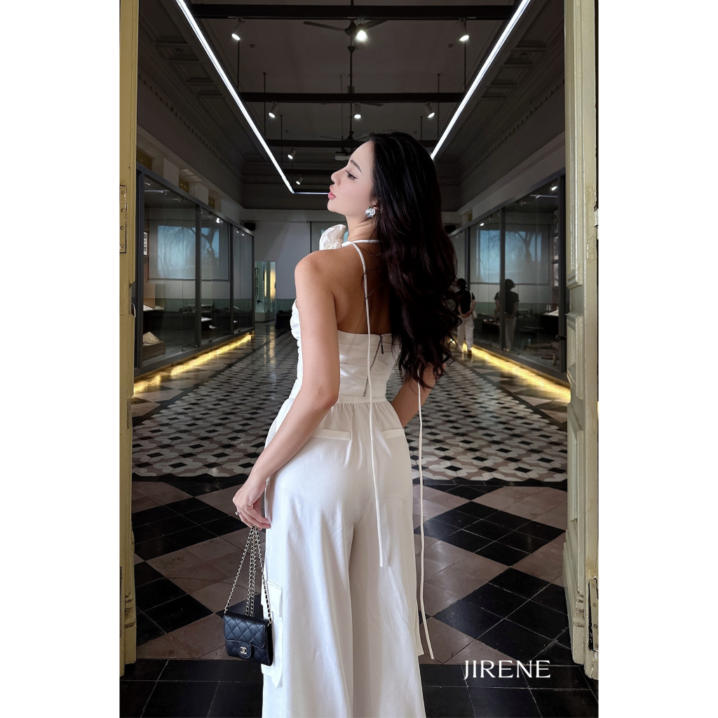 11.11 - 17.11|| BIG SALE UP TO 50% + VC 111K || JIRENE Quần dài LULLABY ống rộng túi hộp năng động trẻ trung