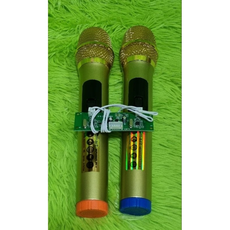 MICRO THAY LOA KẸO KÉO - MÀU VÀNG - SÓNG VHF