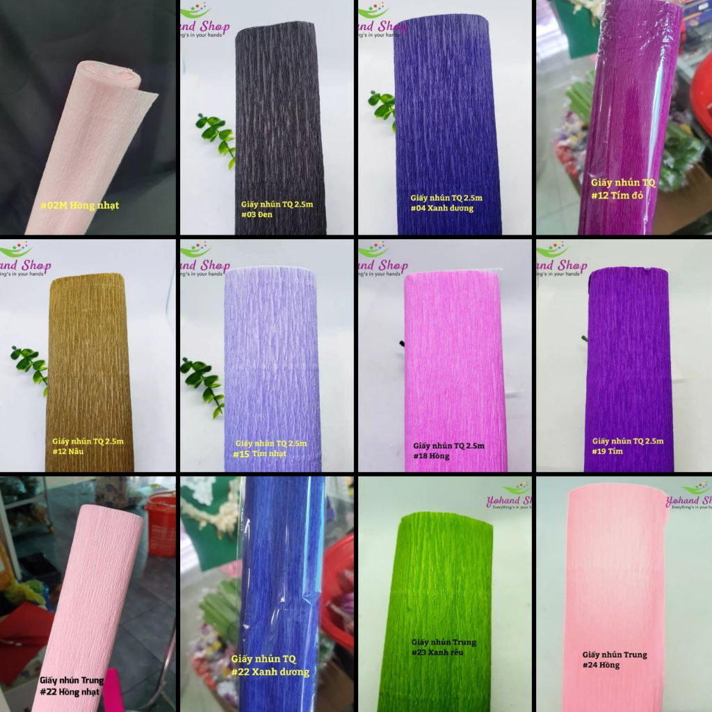 Giấy nhún Trung Quốc giá