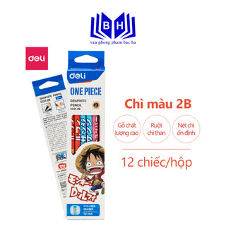 Combo 6 - 12 chiếc Bút chì 2B Deli One Piece - EC021 ( C021 )