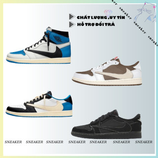 Giày thể thao JD Travis cao xanh dương-Travis nâu - Travis đen hot 2023,Giày sneaker JOR.DAN Travis chuẩn S.Cấp full pk