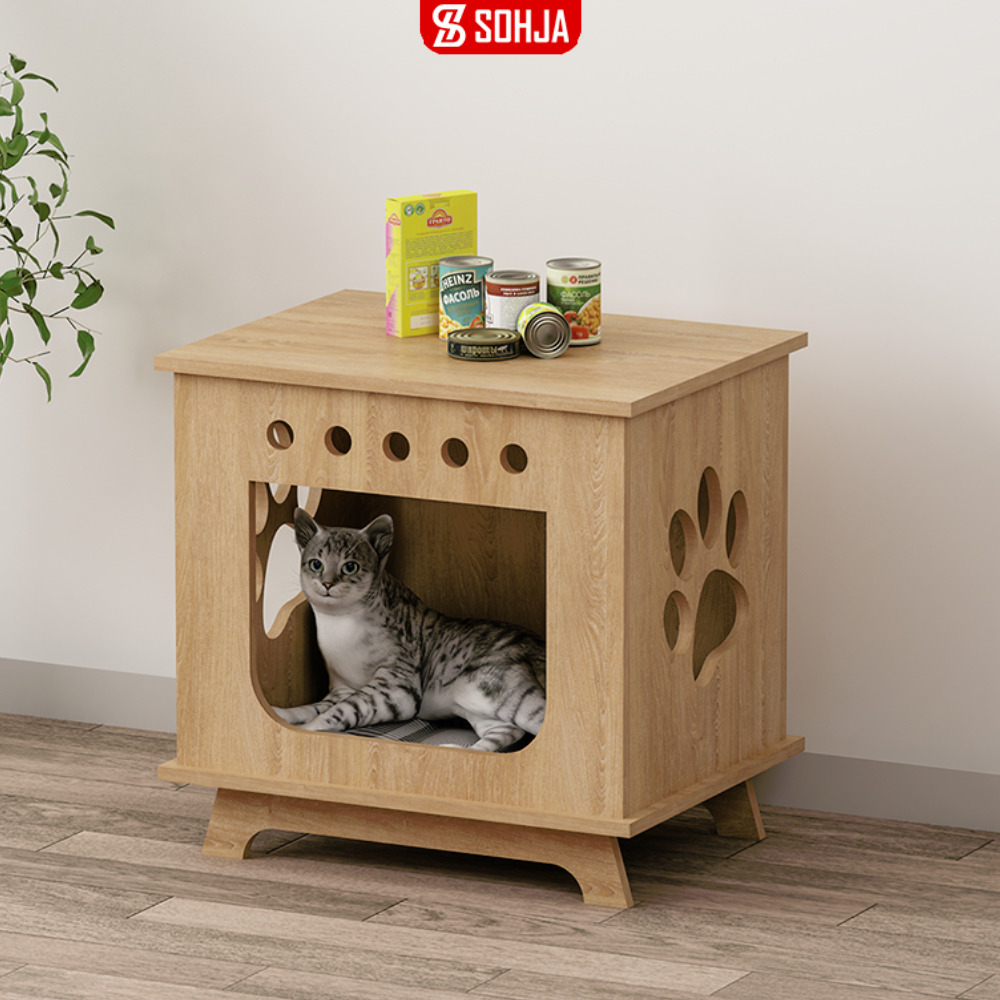 Nhà cho mèo đáng yêu thương hiệu SOHJA - SP203