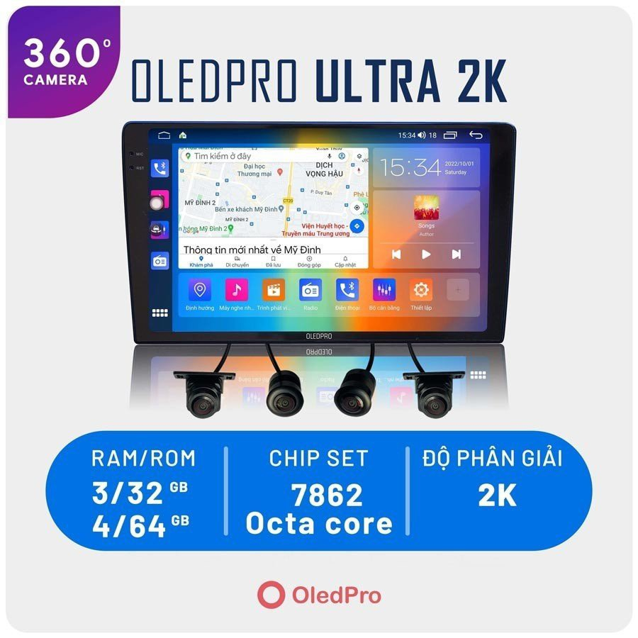 Màn Androi OLEDPRO ULTRA 2K - Đỉnh Cao Chất Lượng Màn Hình Giải Trí