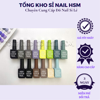 Sơn gel Very Good Nail 60 màu(Màu 01-60) - bán lẻ chai phụ kiện đồ nail -HSM