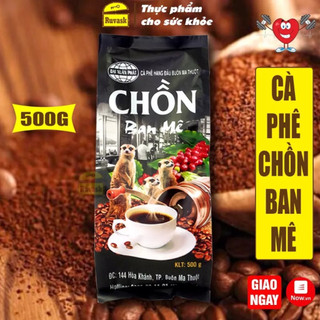 1kg cafe chồn ban mê, cafe chồn rang xay pha phin đặc sản