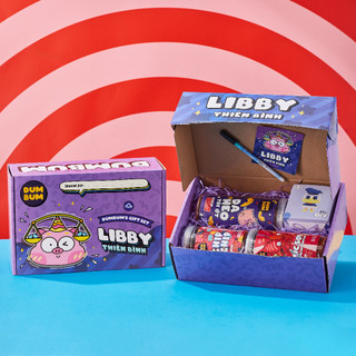 Gift set hộp quà tặng đồ ăn vặt DumBum Cung Hoàng Đạo Thiên Bình