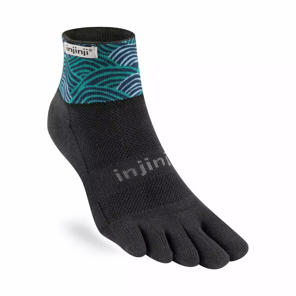 Vớ xỏ ngón chạy địa hình Injinji SPECTRUM TRAIL Midweight Mini Crew