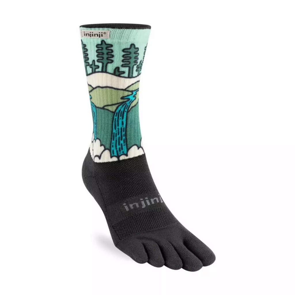 Vớ xỏ ngón chạy địa hình Injinji Spectrum TRAIL Midweight Crew