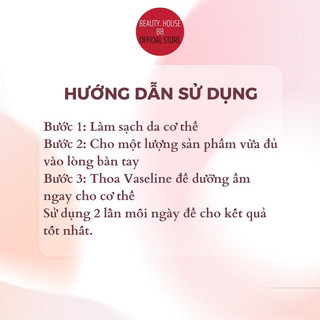 Sữa Dưỡng Thể Vaseline Gluta Hya 10x 30ml (Màu Hồng)