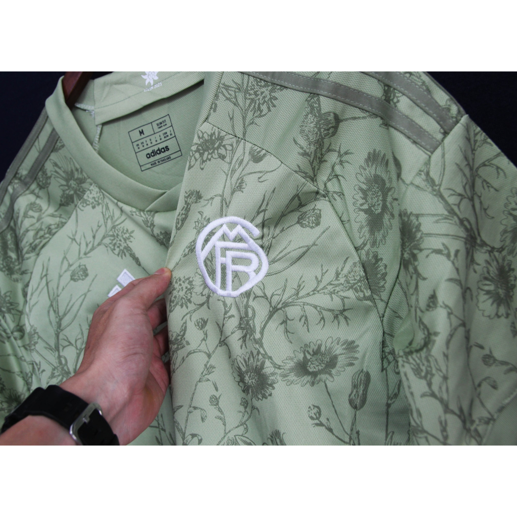 BỘ Bayern Munich sân khách 3rd kit 2023/ 24 - MÀU XANH NHẠT