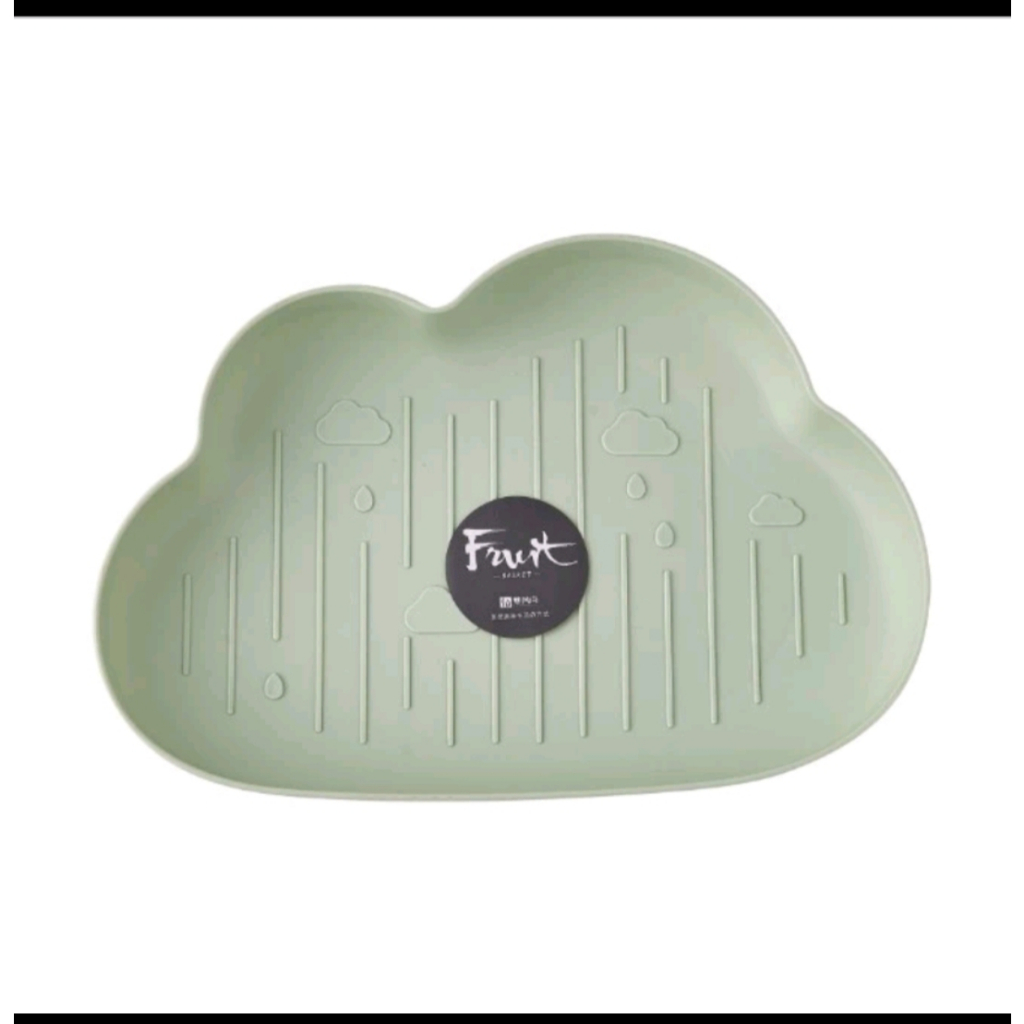 Đĩa nhựa hình mây cute dành cho bé