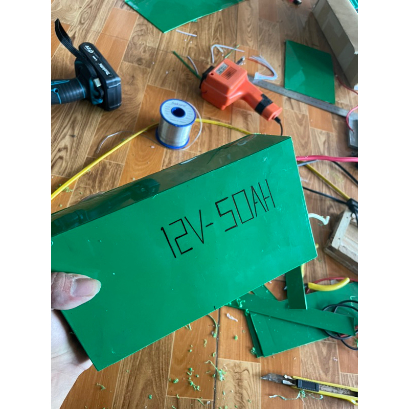Bộ Pin Lithium 12v 50Ah