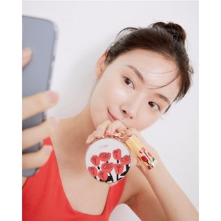 Phấn Nước Ohui Ultimate Cover Lifting Cushion Flower Edition SPF 50+/ PA+++ Bản Hoa hồng